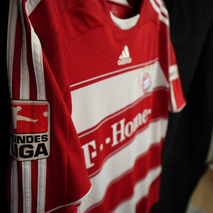 Bayern Munich 2007-2008 #9 Toni XL Home Football Shirt