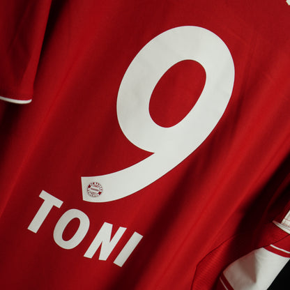 Bayern Munich 2007-2008 #9 Toni XL Home Football Shirt