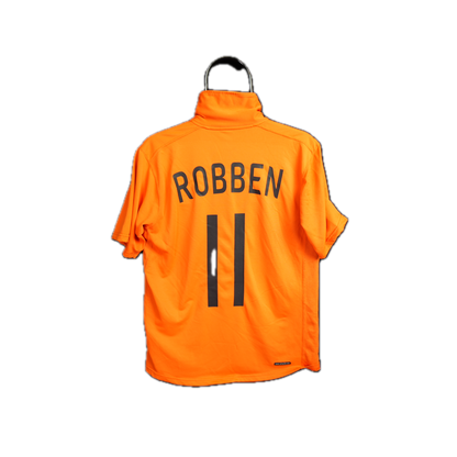 Netherlands 2006-2007 #11 Robben M Home Football Shirt