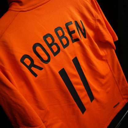 Netherlands 2006-2007 #11 Robben M Home Football Shirt