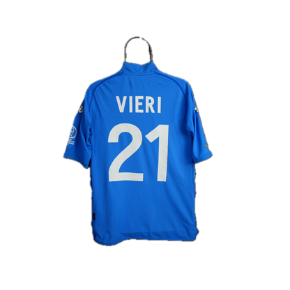 Italy 2002-2003 #21 Vieri XXL Home Football Shirt