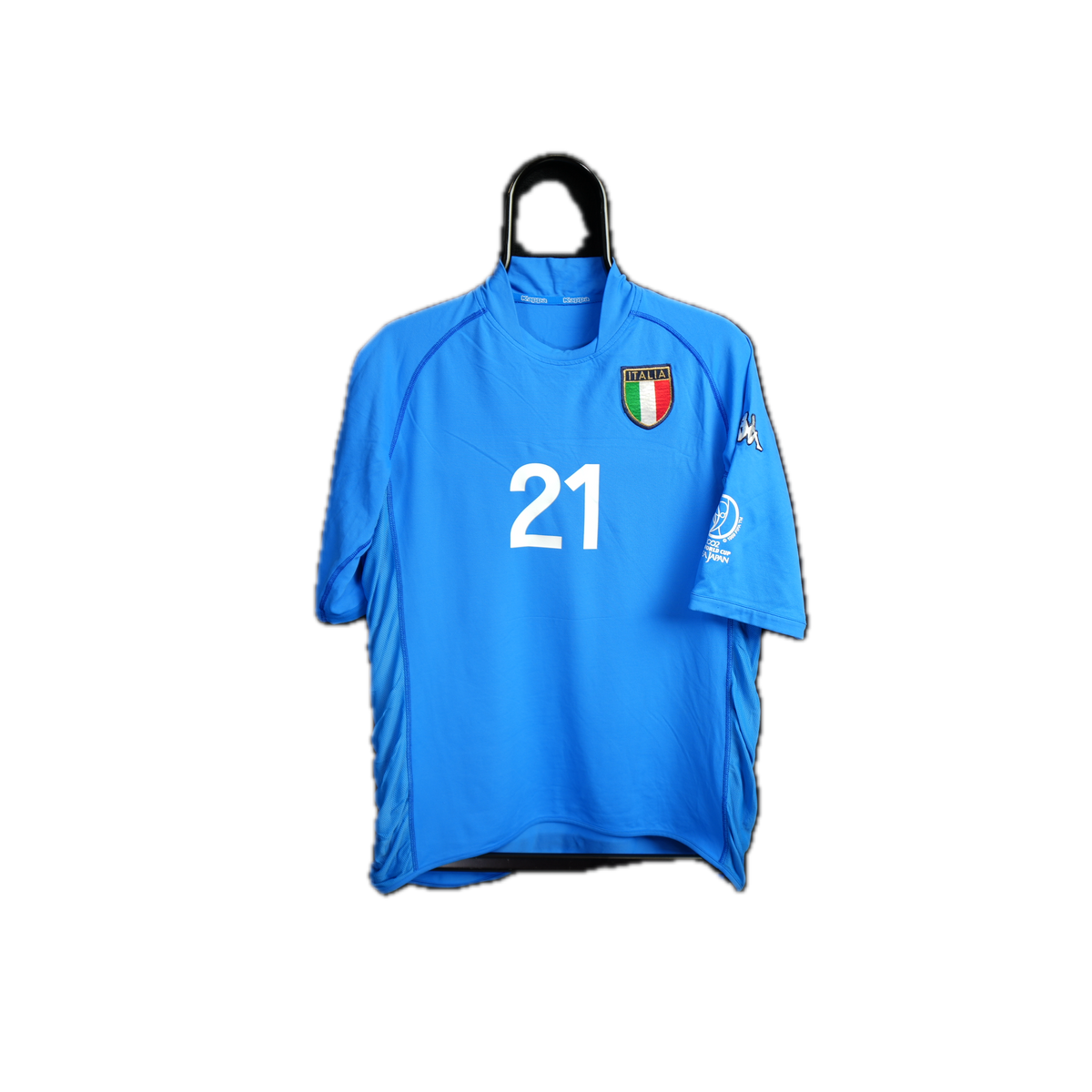 Italy 2002-2003 #21 Vieri XXL Home Football Shirt