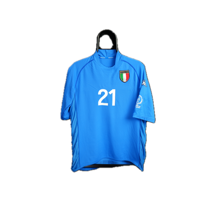Italy 2002-2003 #21 Vieri XXL Home Football Shirt