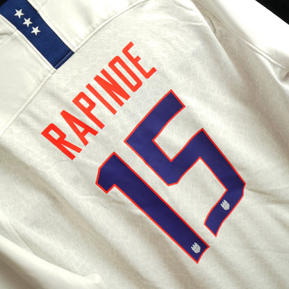 USA 2019-2020 #15 Rapinoe XL Home Football Shirt
