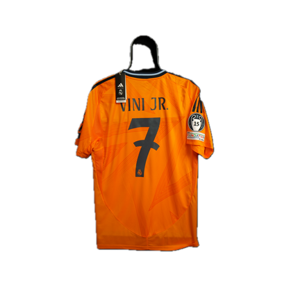 Real Madrid 2024-2025 #7 Vini Jr L Away Football Shirt BNWT