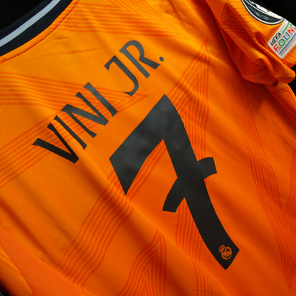 Real Madrid 2024-2025 #7 Vini Jr L Away Football Shirt BNWT