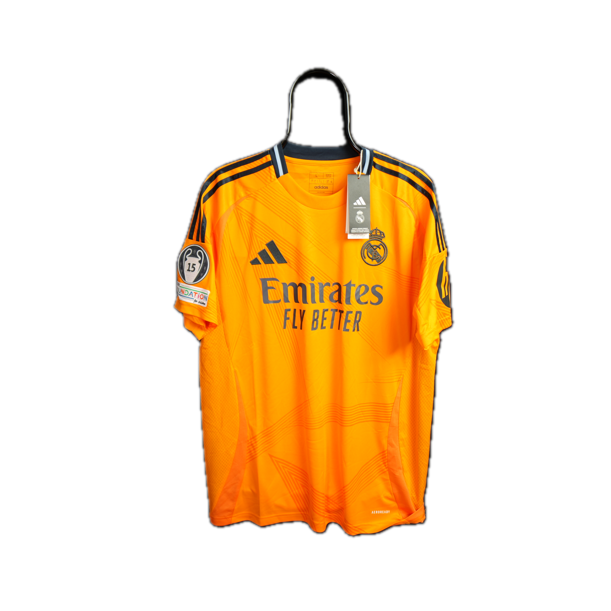 Real Madrid 2024-2025 #9 Mbappe L Away Football Shirt BNWT