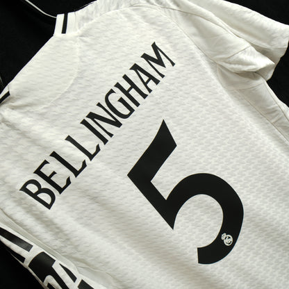 Real Madrid 2024-2025 #5 Bellingham L Home Football Shirt BNWT