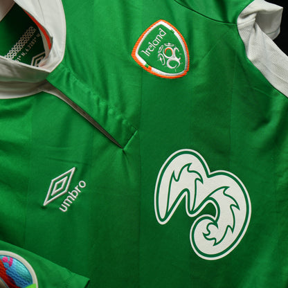 Ireland 2016-2017 #10 Keane S Home Football Shirt