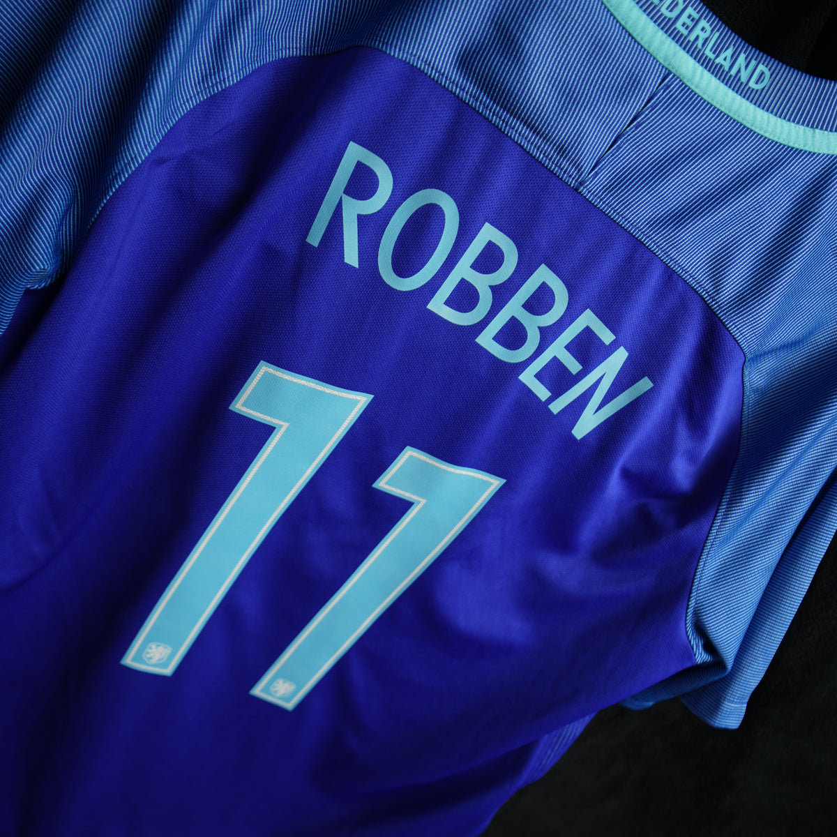 Netherlands 2016-2017 #11 Robben L Away Football Shirt