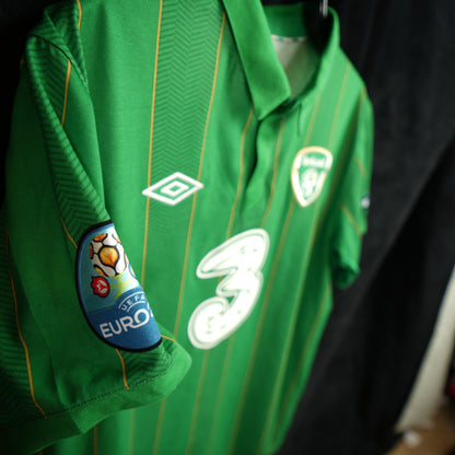 Ireland 2012-2013 #10 Keane L Home Football Shirt