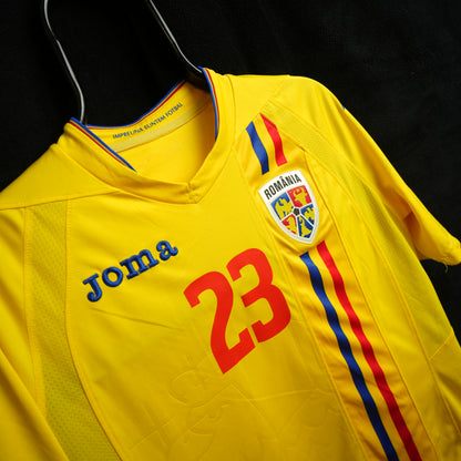 Romania 2018-2019 #23 Stanciu M Home Football Shirt