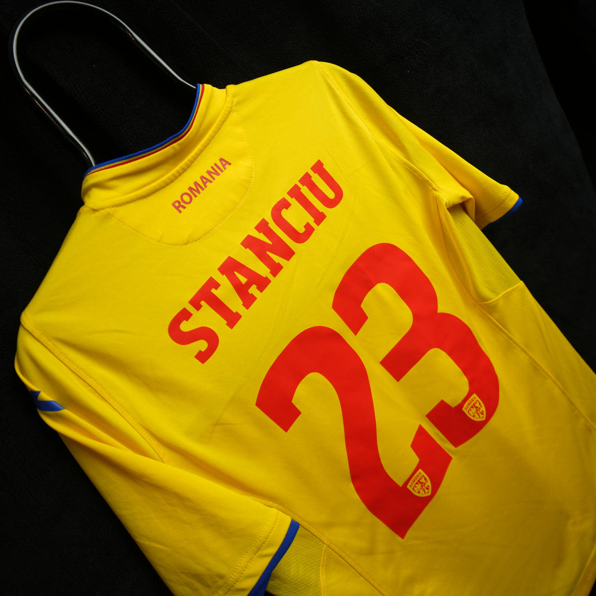 Romania 2018-2019 #23 Stanciu M Home Football Shirt