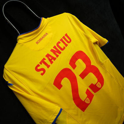 Romania 2018-2019 #23 Stanciu M Home Football Shirt