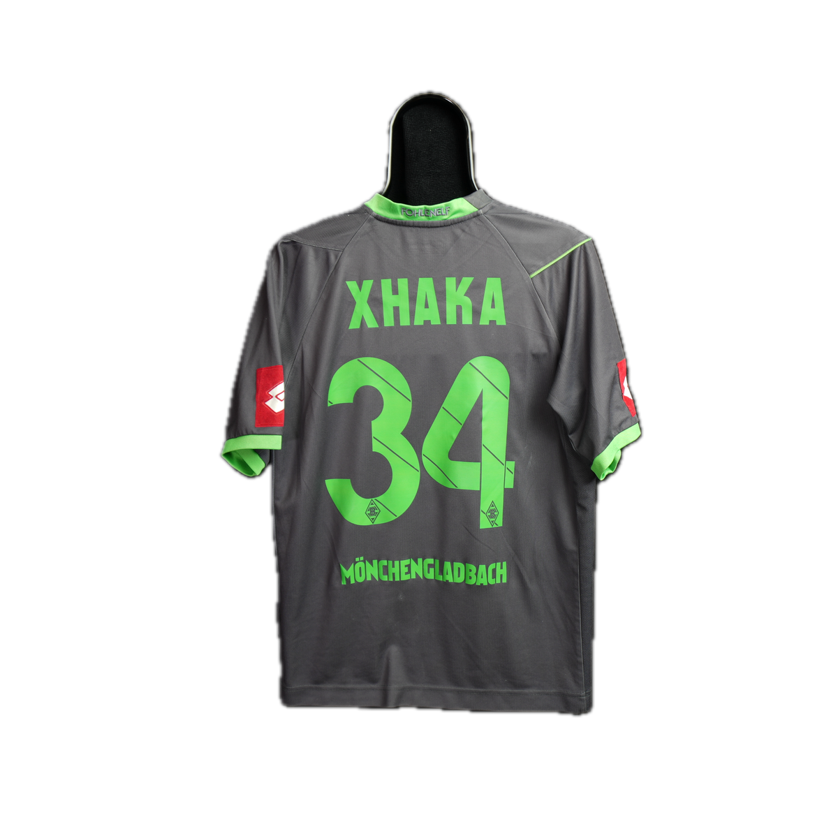 Borussia Monchengladbach 2011-2012 #34 Xhaka M Away Football Shirt