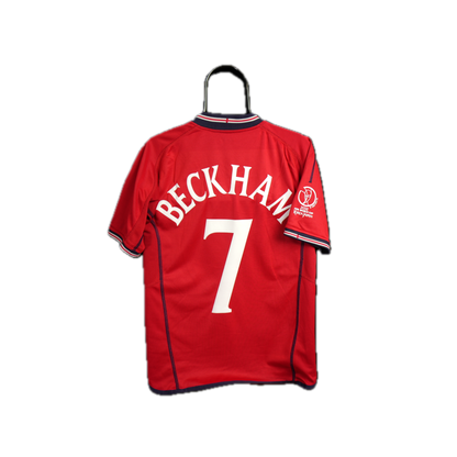 England 2002-2003 #7 Beckham S Away Football Shirt