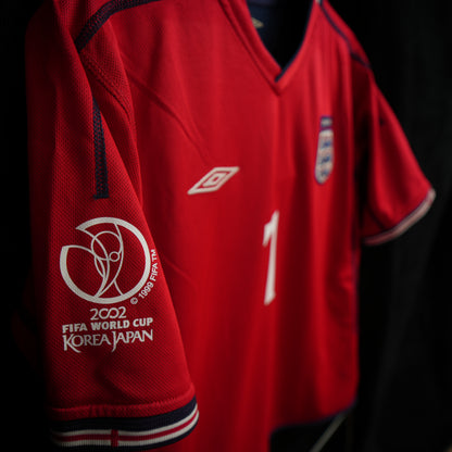 England 2002-2003 #7 Beckham S Away Football Shirt