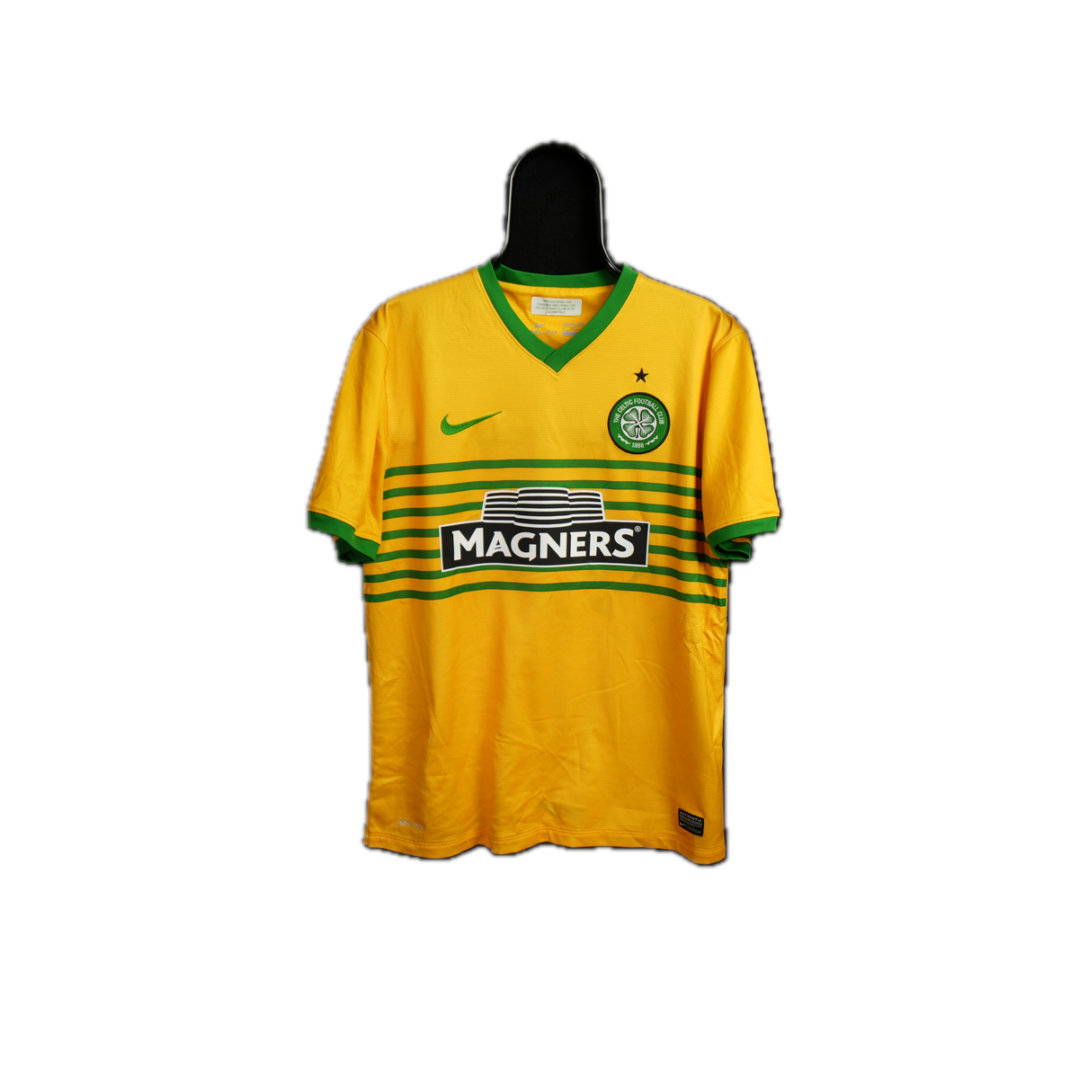 Celtic 2013-2014 #5 Virgil M Away Football Shirt