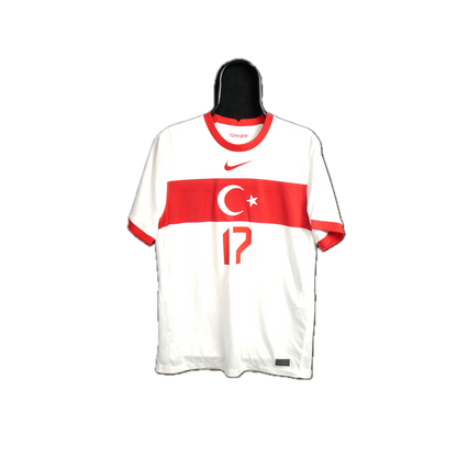 Turkey 2020-2022 #17 Yilmaz M Home Football Shirt