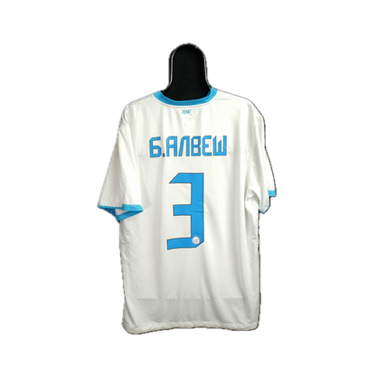 Zenit Petersburg 2011-2012 #3 Bruno Alves (cyryllic) XXL Away Football Shirt