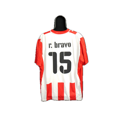 Olympiacos Piraeus 2009-2010 #15 Raul Bravo L Home Football Shirt