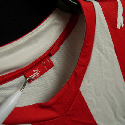 Olympiacos Piraeus 2009-2010 #15 Raul Bravo L Home Football Shirt