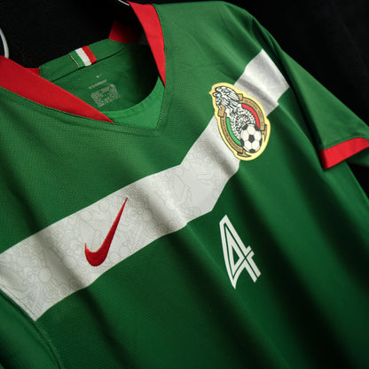 Mexico 2006-2007 #4 R. Marquez M Home Football Shirt