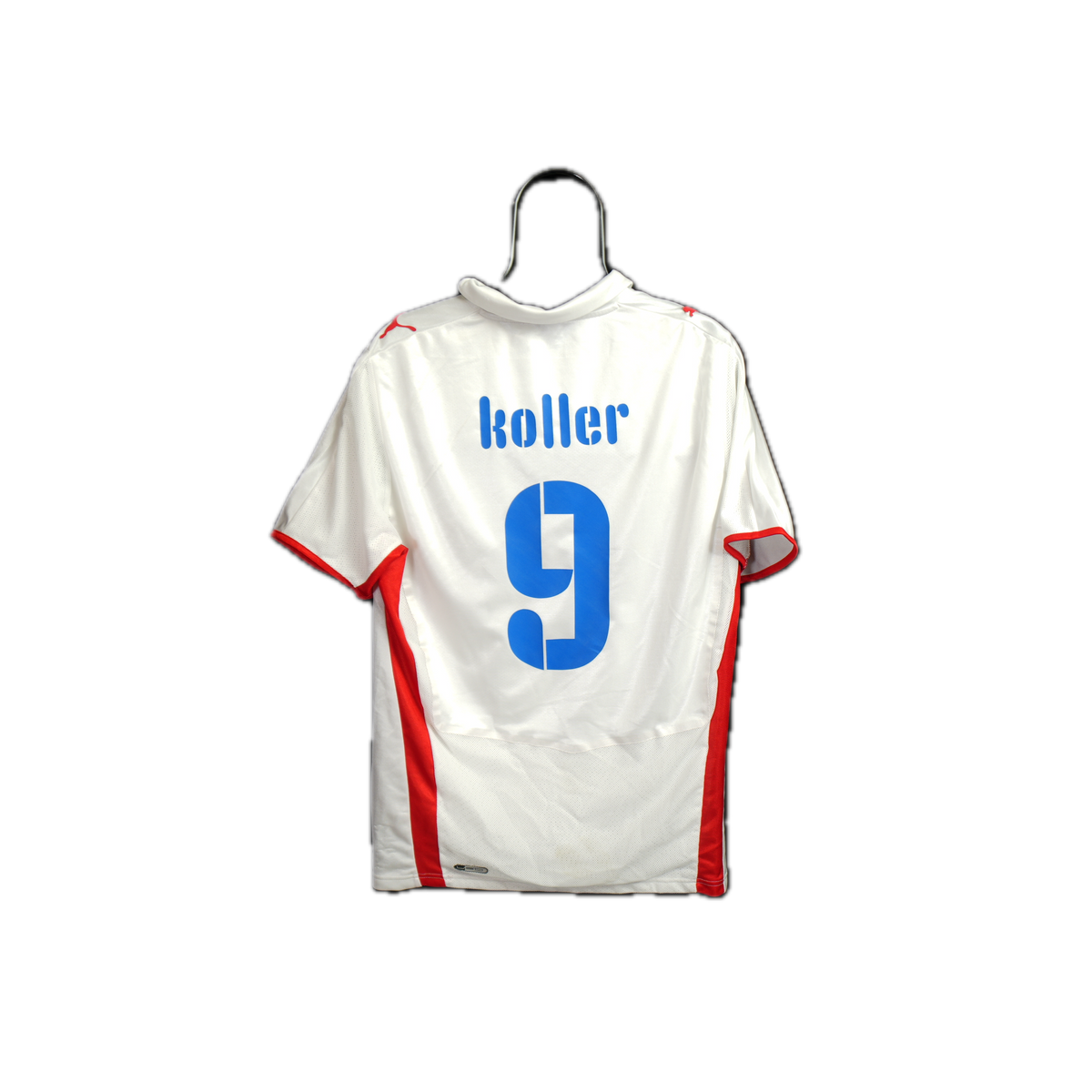 Czech Republic 2008-2009 #9 Koller M Away Football Shirt