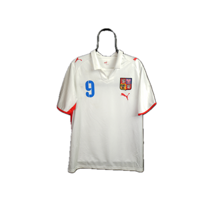 Czech Republic 2008-2009 #9 Koller M Away Football Shirt