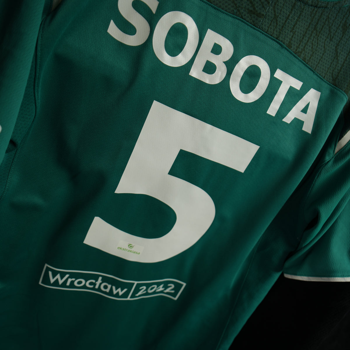 Śląsk Wrocław 2010-2011 #5 Sobota L Home Football Shirt