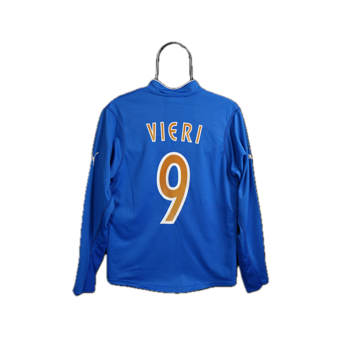 Italy 2003-20024 #9 Vieri M Home Football Shirt