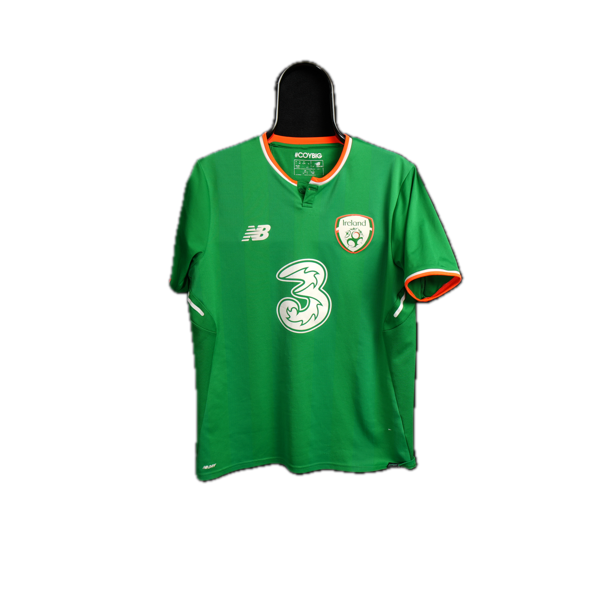 Ireland 2017-2018 #4 Oshea M Home Football Shirt