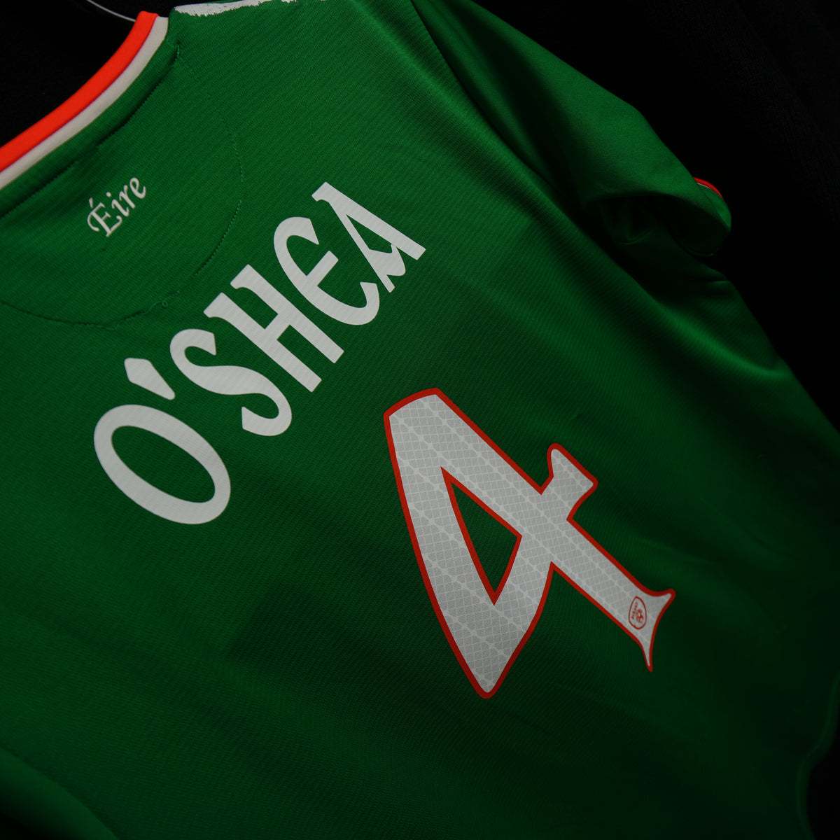 Ireland 2017-2018 #4 Oshea M Home Football Shirt