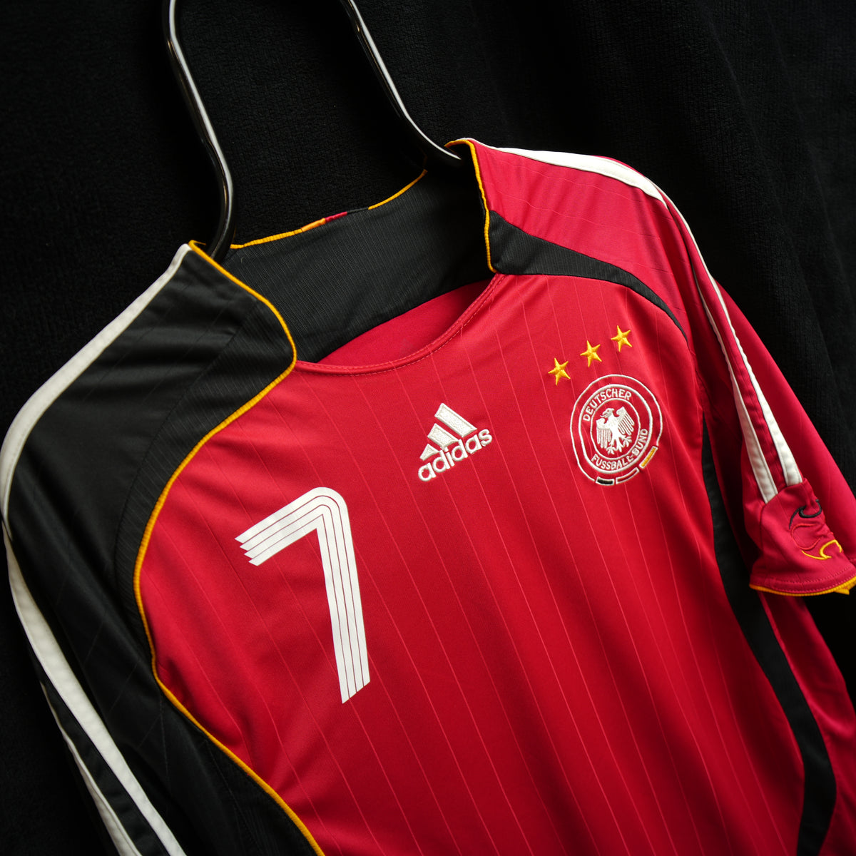 Germany 2006-2007 #7 Schweinsteiger L Away Football Shirt