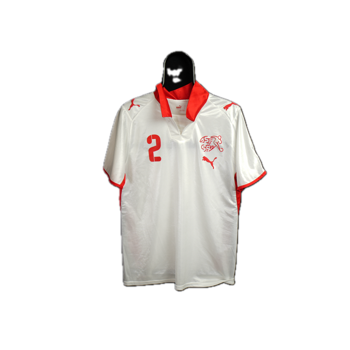 Switzerland 2008-2009 #2 Djourou M Away Football Shirt