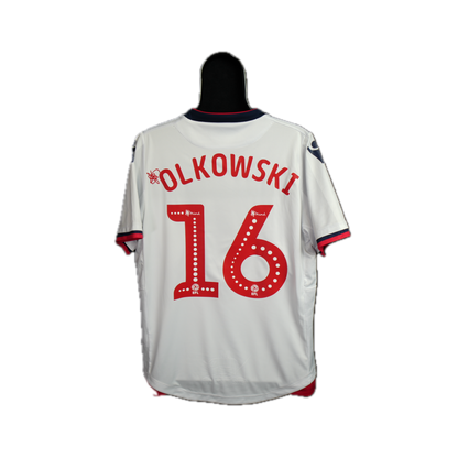 Bolton Wanderers 2018-2019 #16 Olkowski L Home Football Shirt