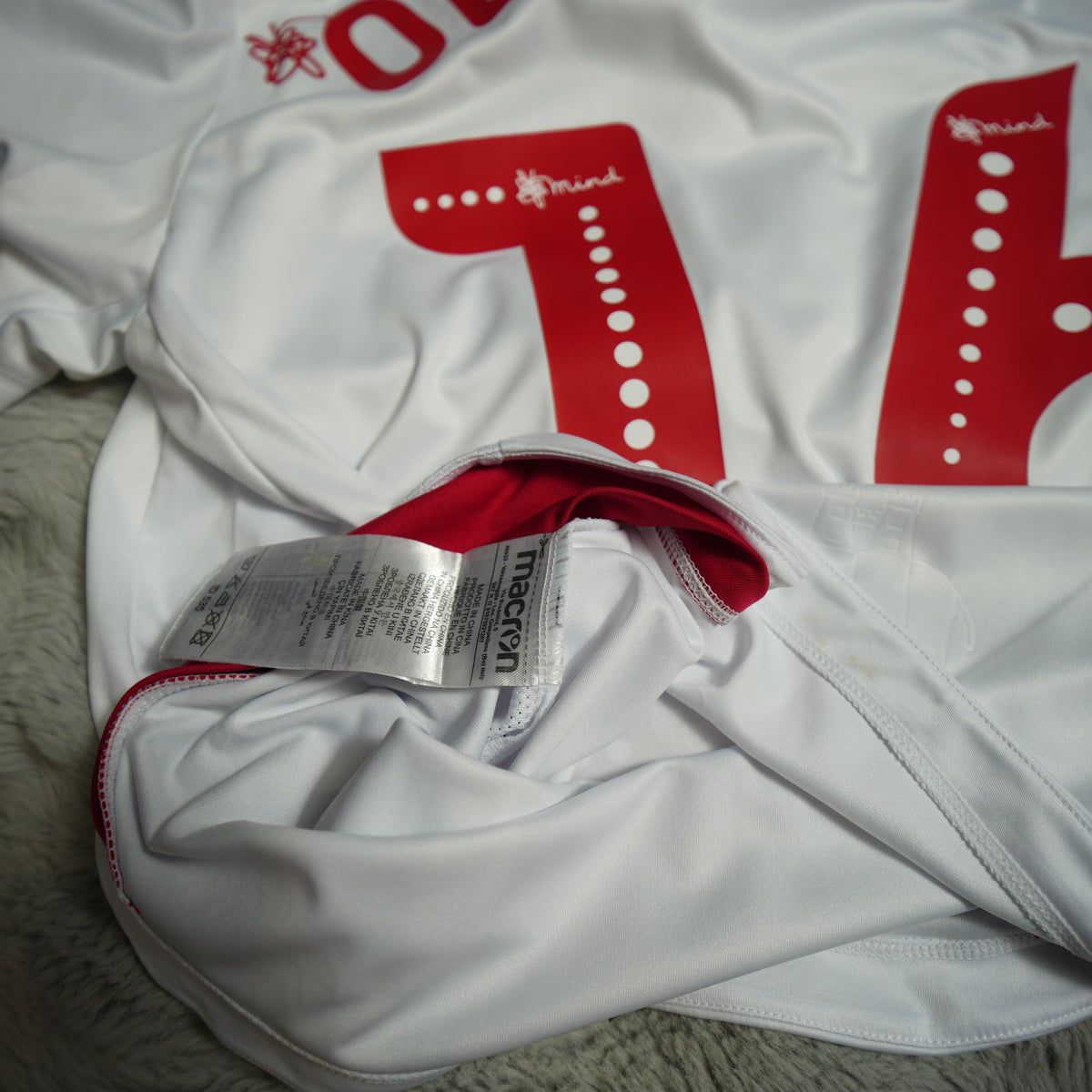 Bolton Wanderers 2018-2019 #16 Olkowski L Home Football Shirt