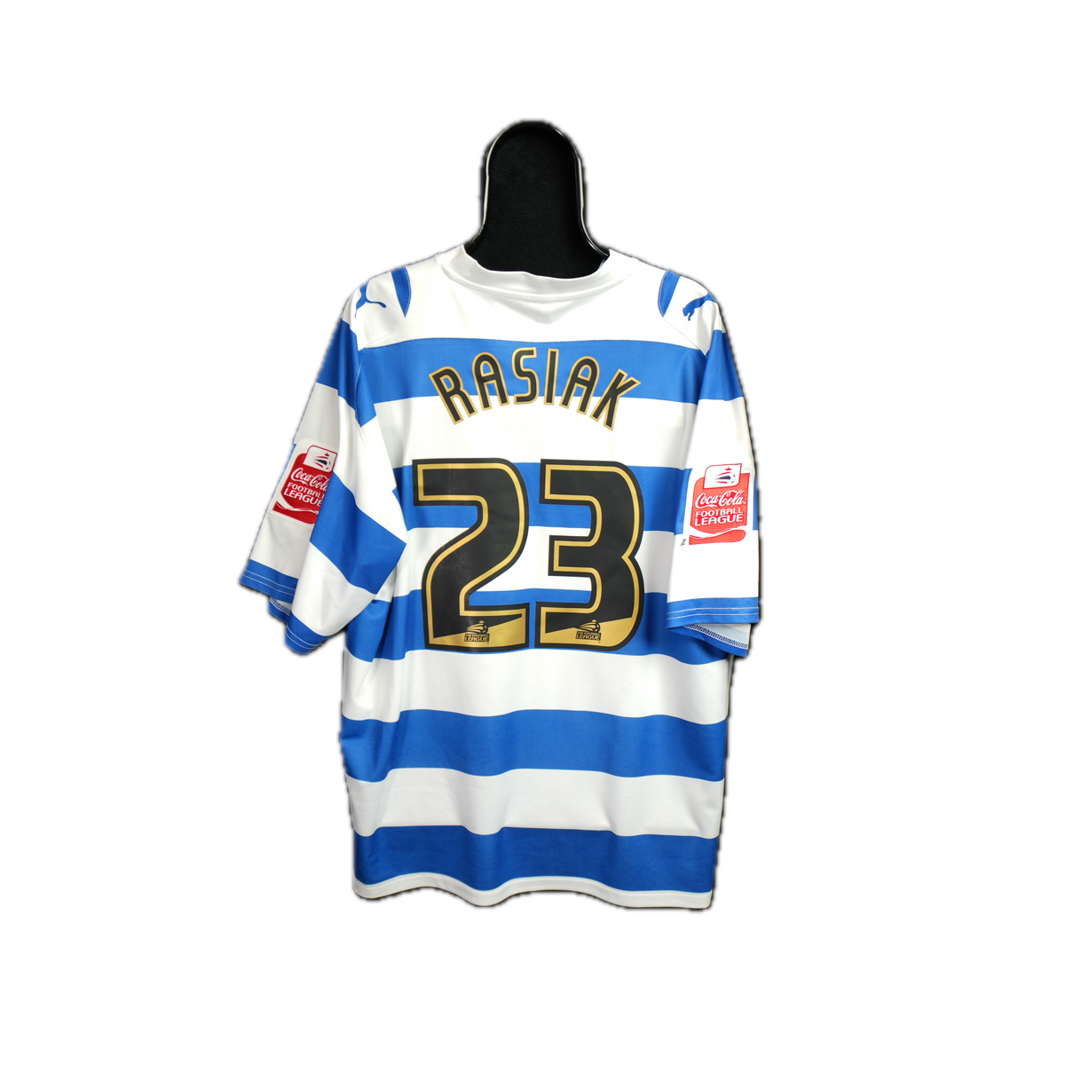 Reading 2009-2010 #23 Rasiak XXL Home Football Shirt