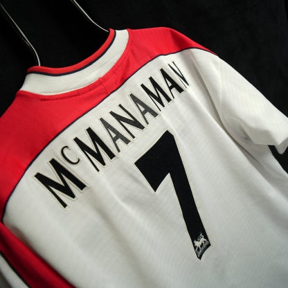 Liverpool 1998-2000 #7 McManaman L Away Football Shirt