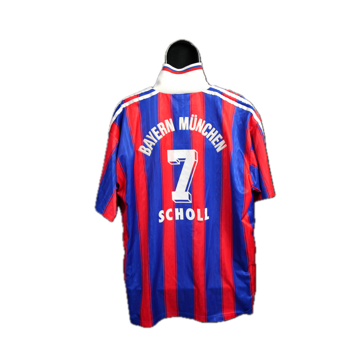 Bayern Munich 1995-1997 #7 Scholl XL Home Football Shirt