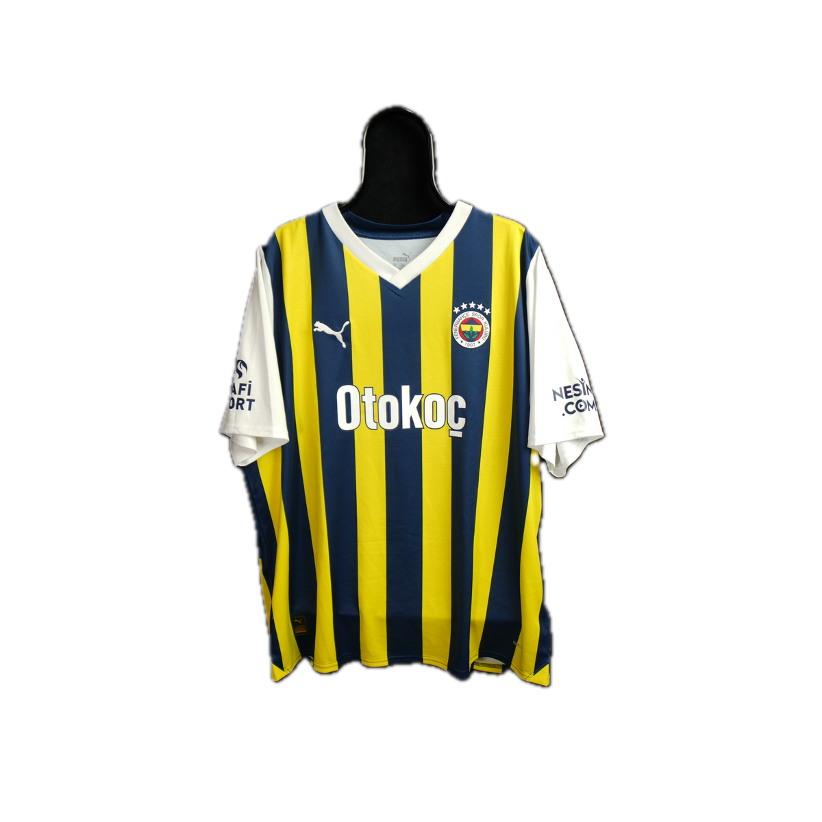 Fenerbahce 2023-2024 #53 Szymański XXL Home Football Shirt