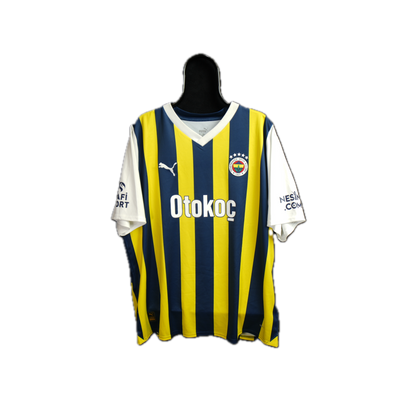 Fenerbahce 2023-2024 #53 Szymański XXL Home Football Shirt