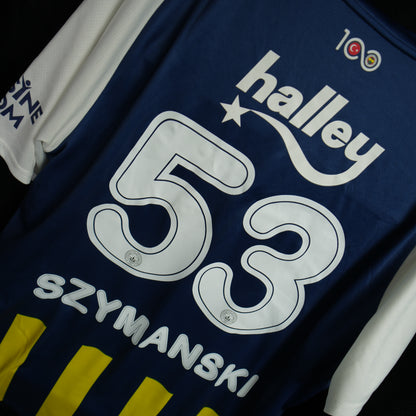 Fenerbahce 2023-2024 #53 Szymański XXL Home Football Shirt