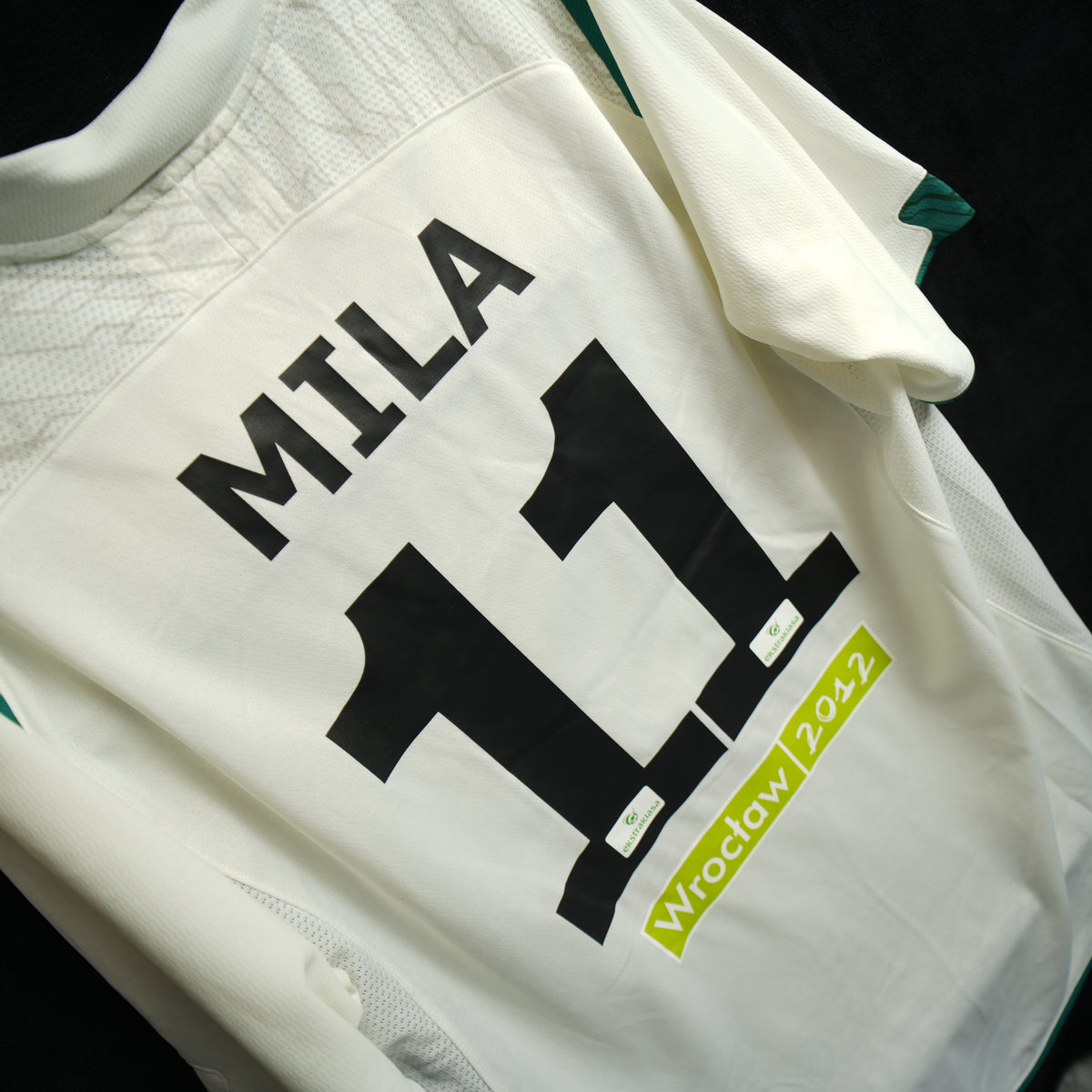 Śląsk Wrocław 2010-2011 #11 Mila L Away Football Shirt
