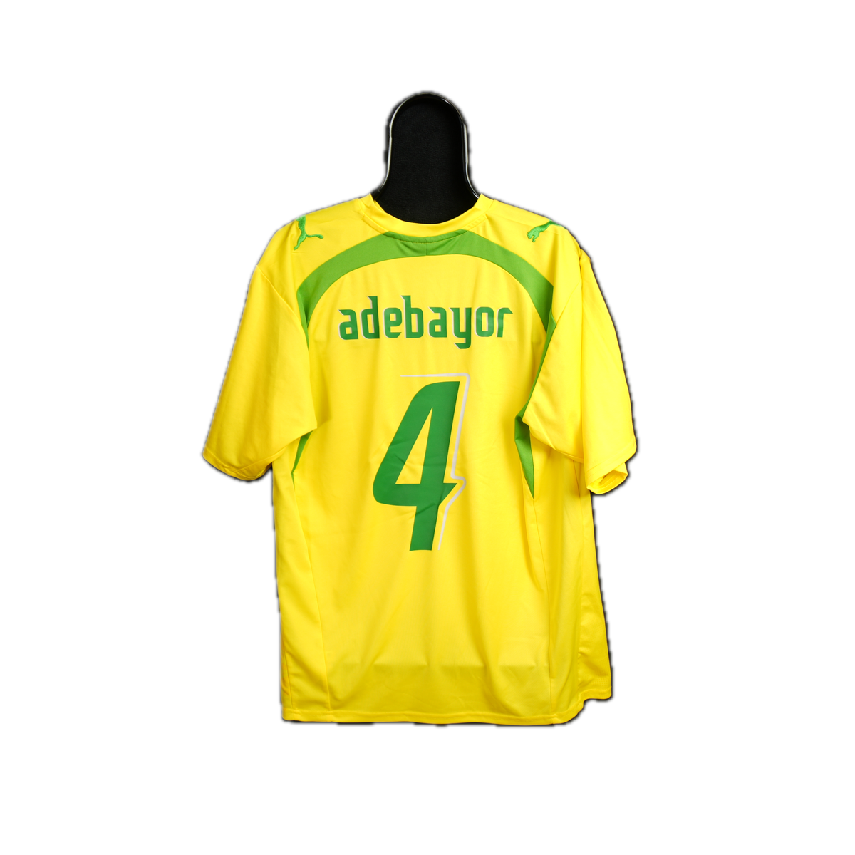 Togo 2006-2007 #4 Adebayor XL Home Football Shirt