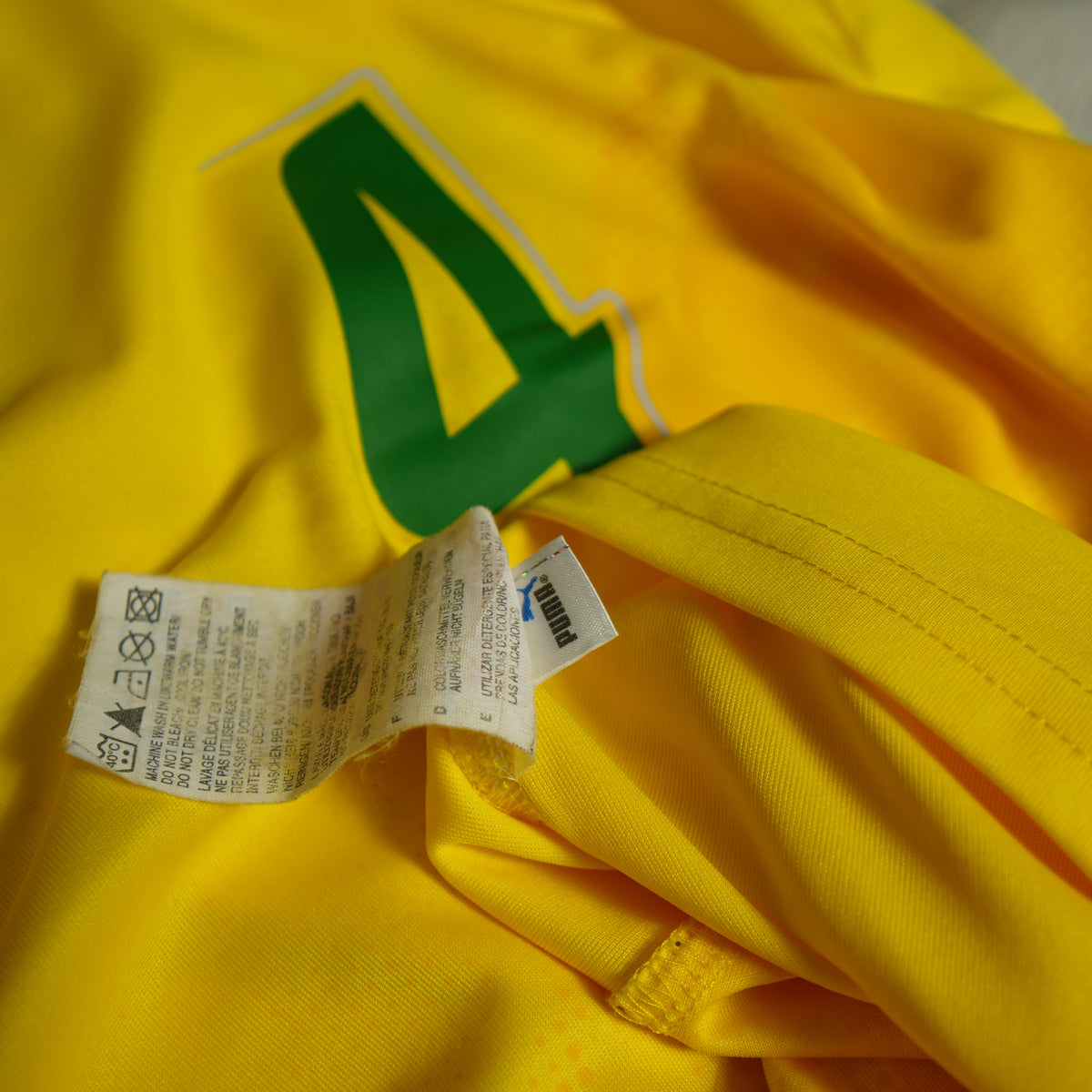 Togo 2006-2007 #4 Adebayor XL Home Football Shirt