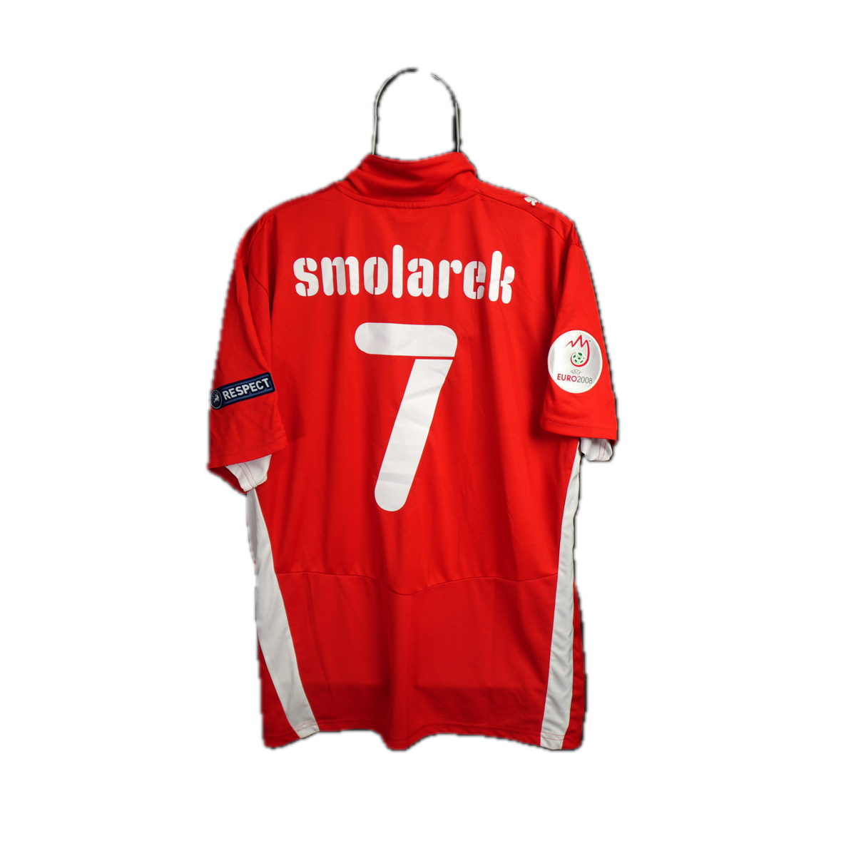 Poland 2007-2009 #7 Smolarek XL Home Football Shirt