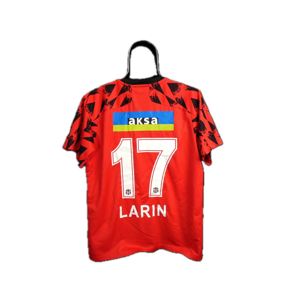 Besiktas 2020-2021 #17 Larin M Third Football Shirt