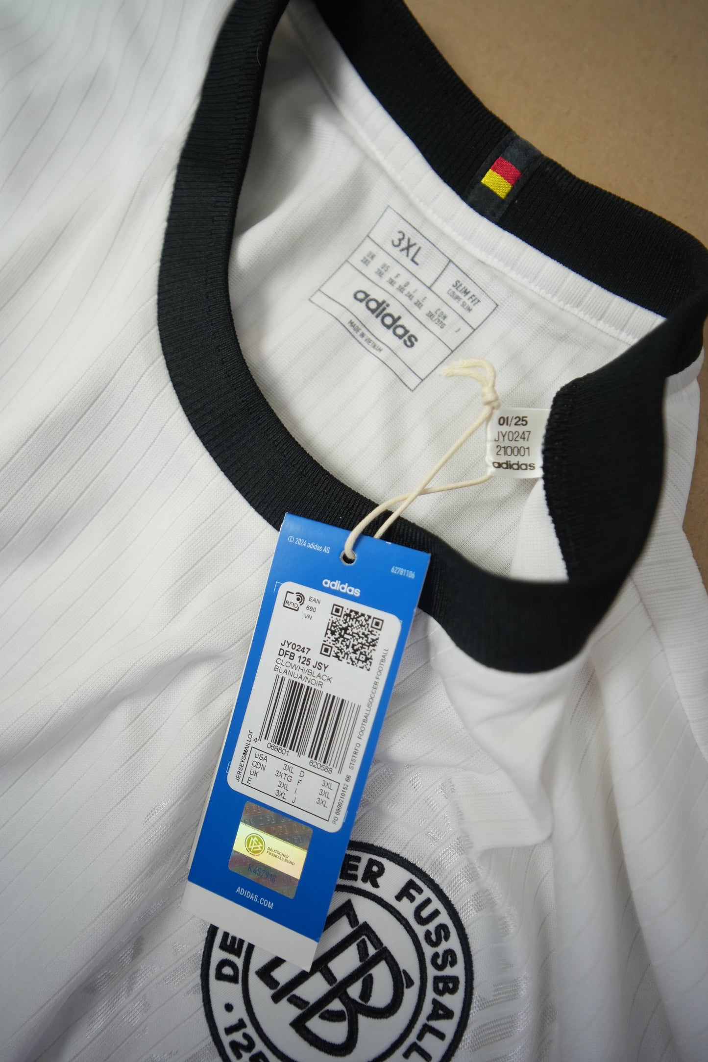 Germany 2025-2026 #6 Kimmich 3XL Home Football Shirt