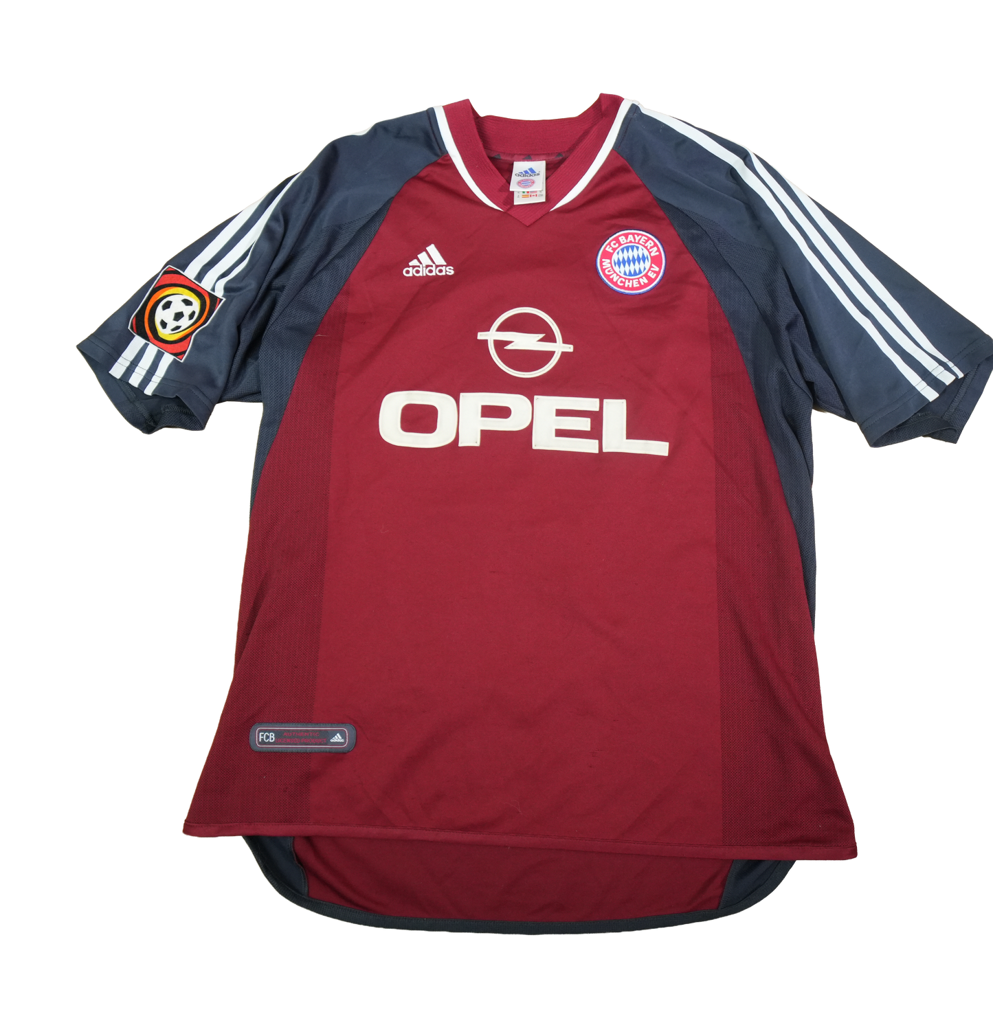 Bayern Munich 2001-2002 #3 Lizarazu XL Away Football Shirt